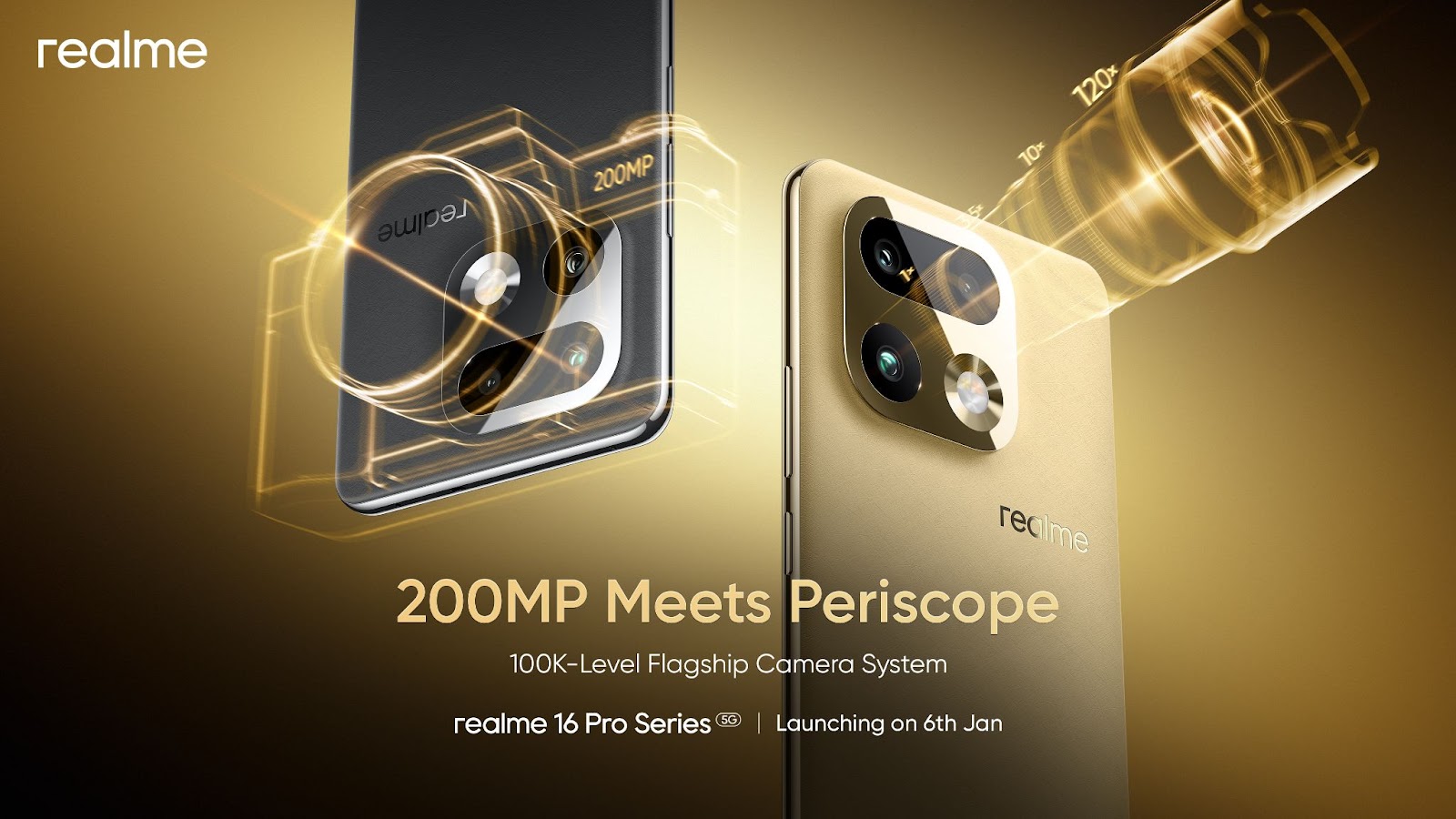 realme 16 pro series periscope camera