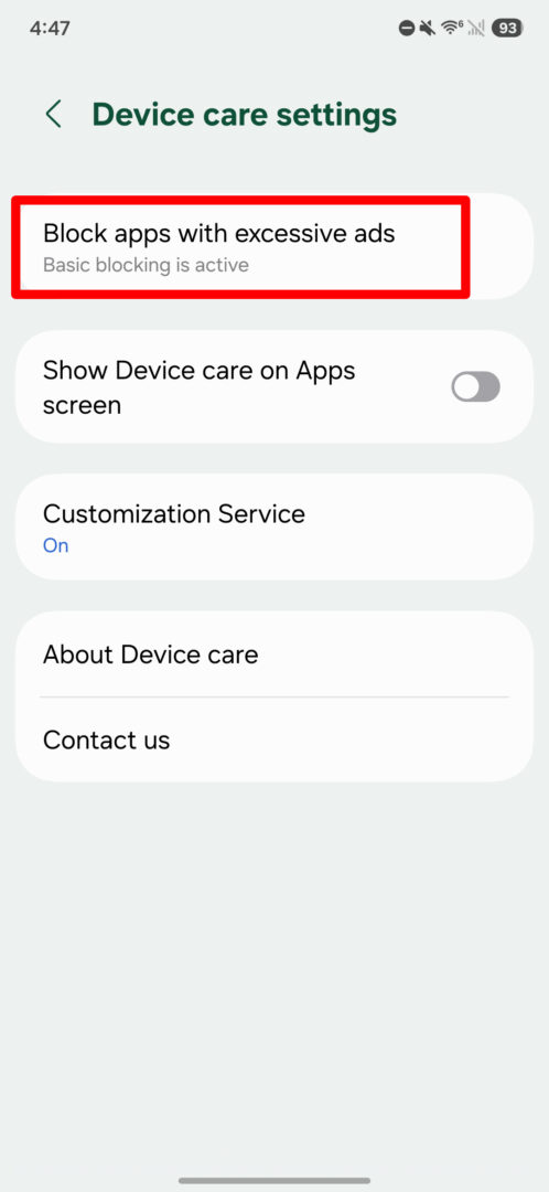 Blocking Message Ui One UI 8.5: How to block notification ads on your Samsung phone