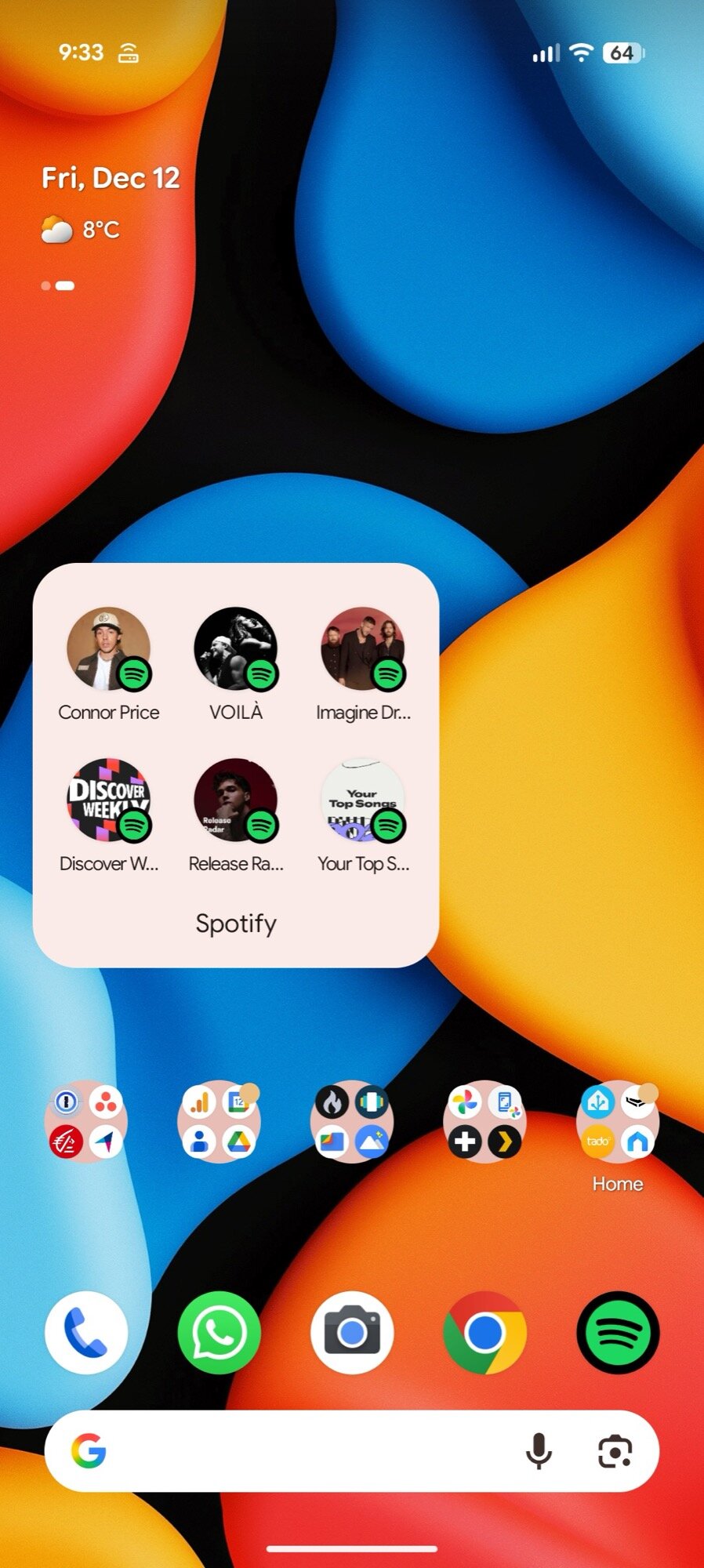 spotify app home screen shortcuts 3