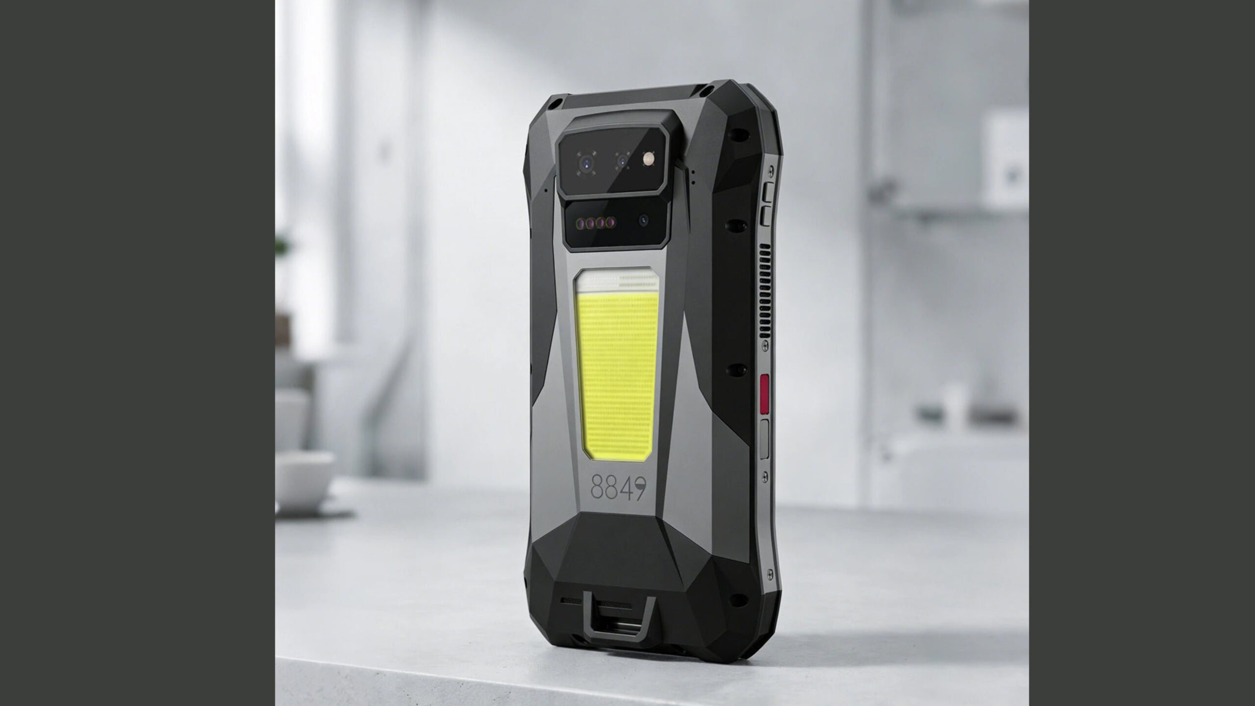 8849's Tank X features a massive battery and a built-in projector.