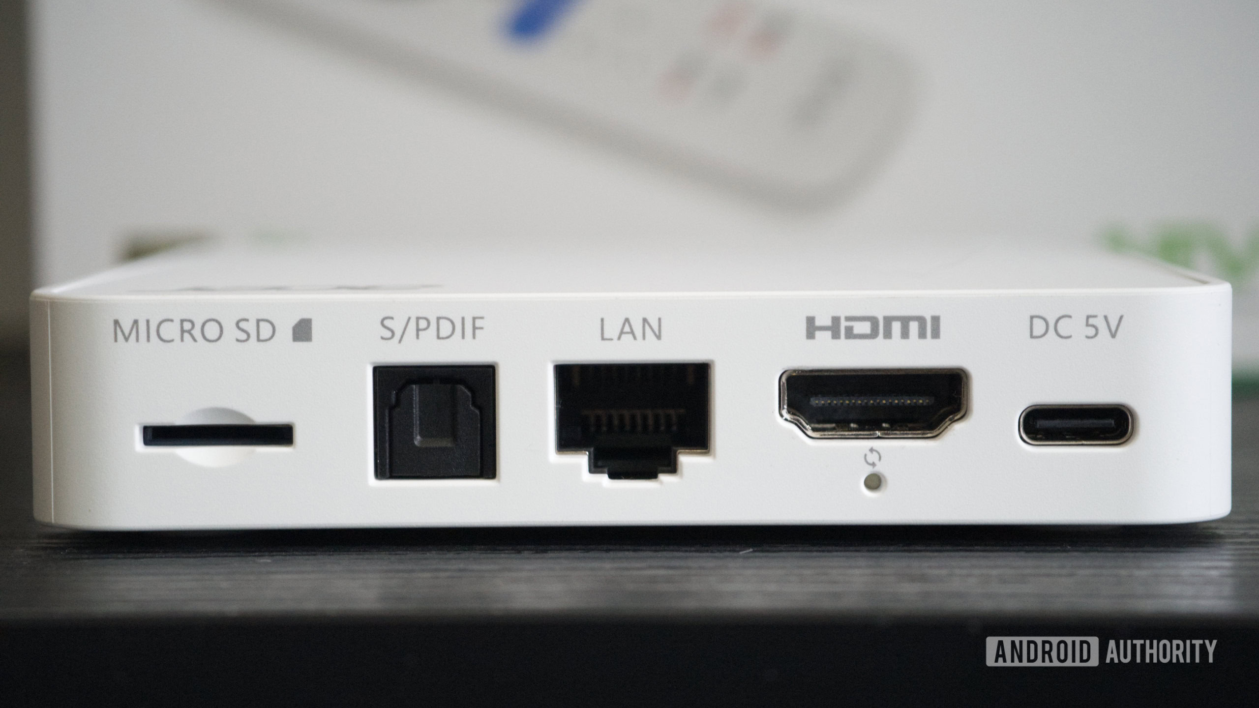 Acer 4K TV Box ports 1