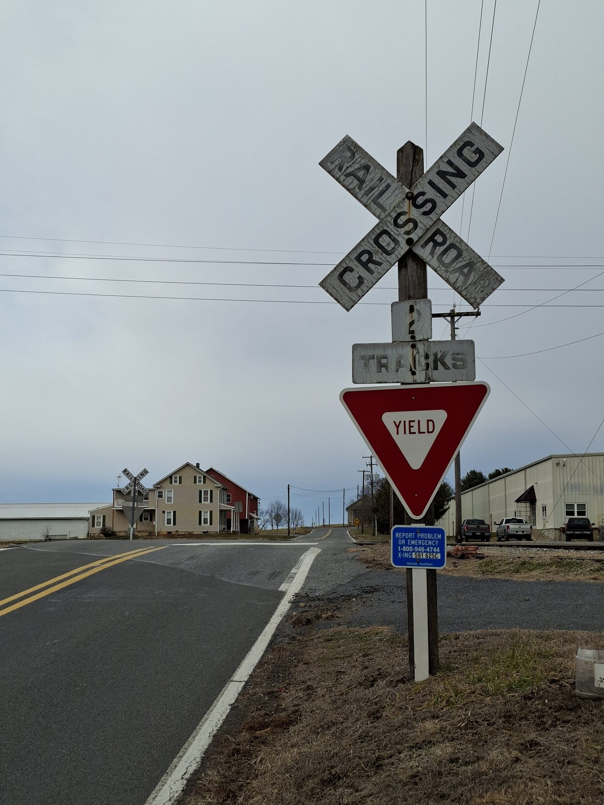 Galaxy A56 railroad crossing 2x