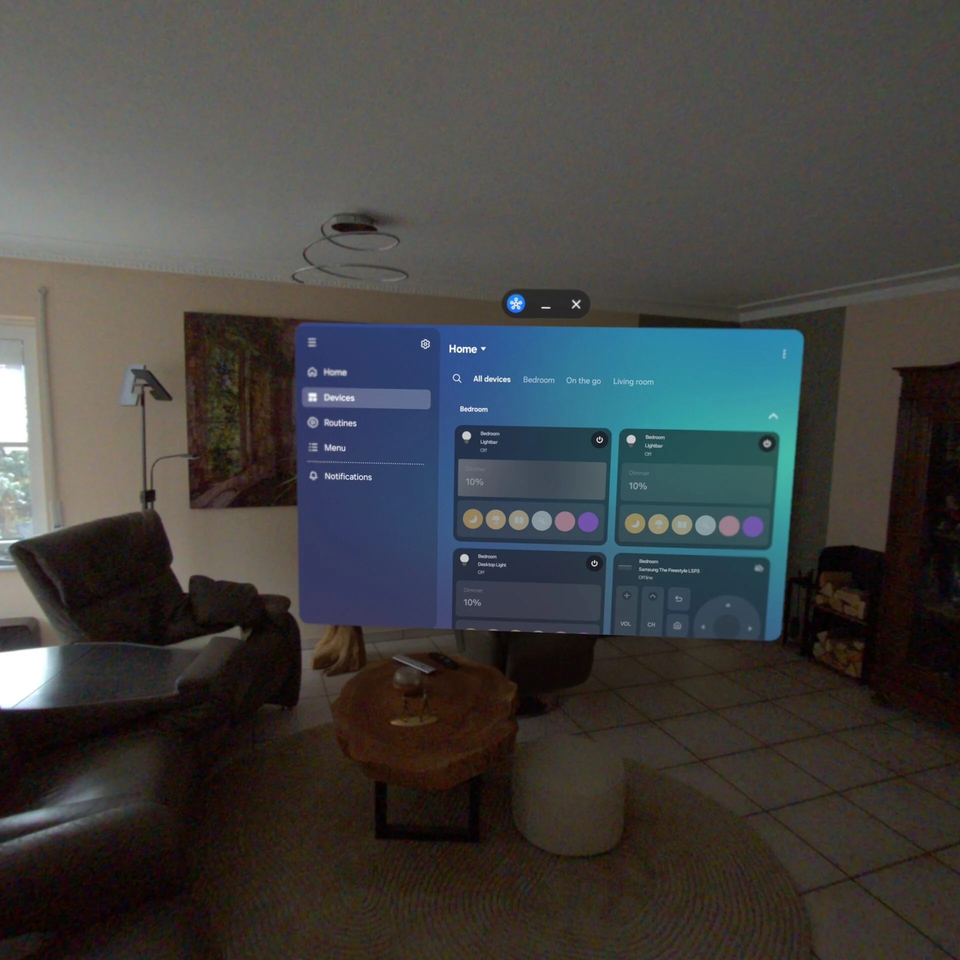 Galaxy XR SmartThings app 2