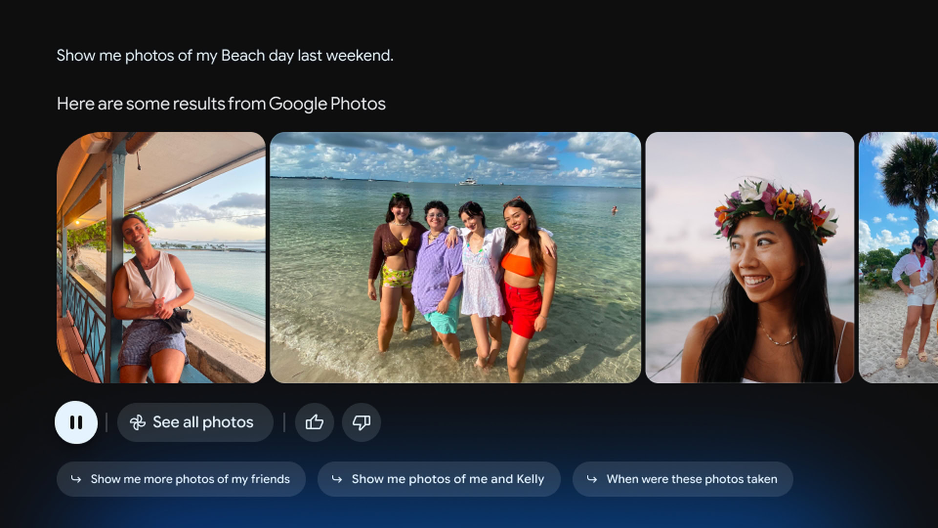 Gemini for TV Google Photos Search Gemini for TV Google Photos Search