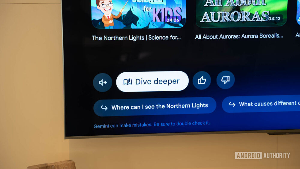 Gemini for Google TV gets more visual with these new features