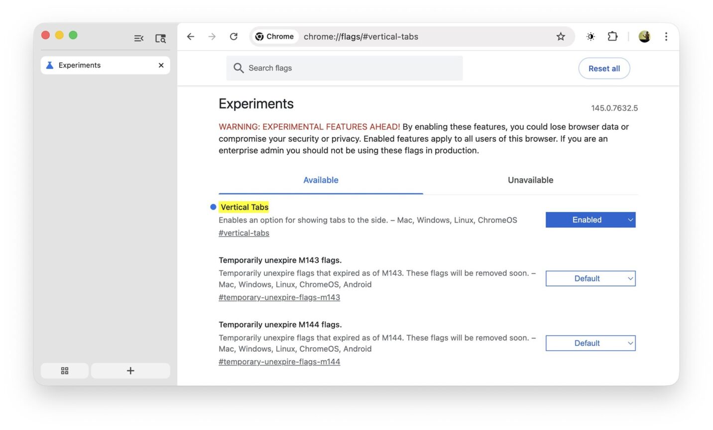 Chrome’s long-awaited vertical tabs are now available in Beta - Android ...