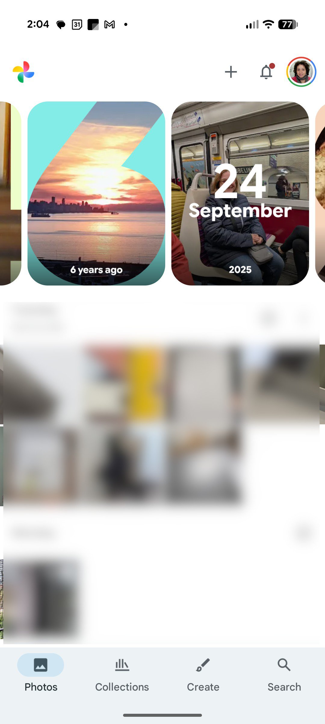 Google Photos Colorful Memories Carousel 4