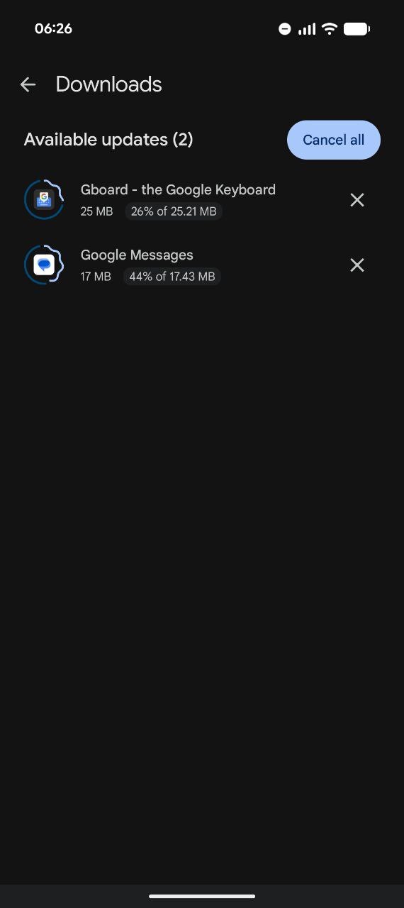 Google Play Store Expressive Download Animation