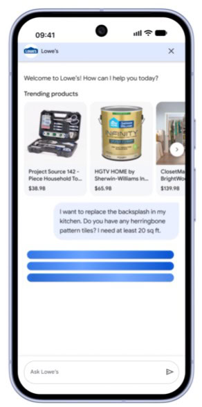 Google business agents chat