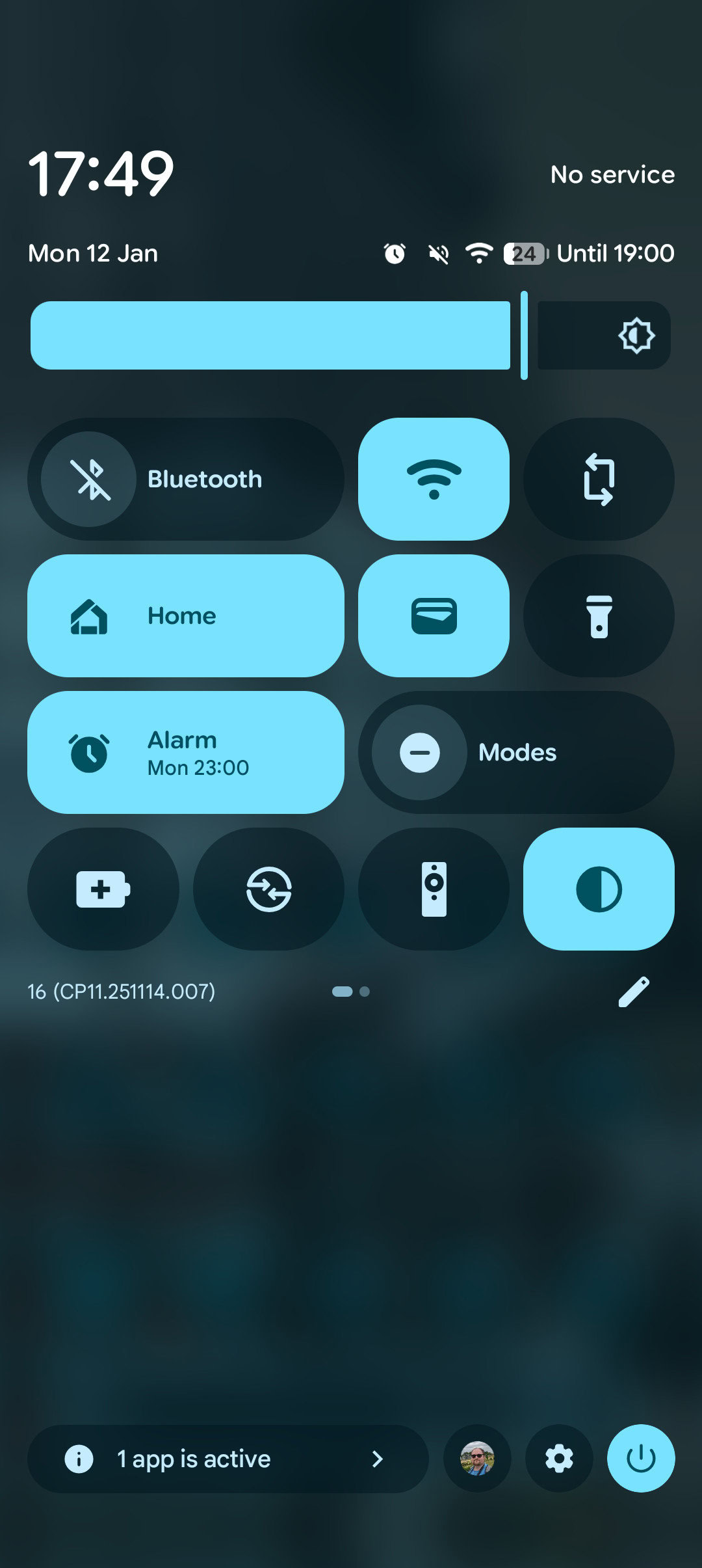 Pixel quick settings