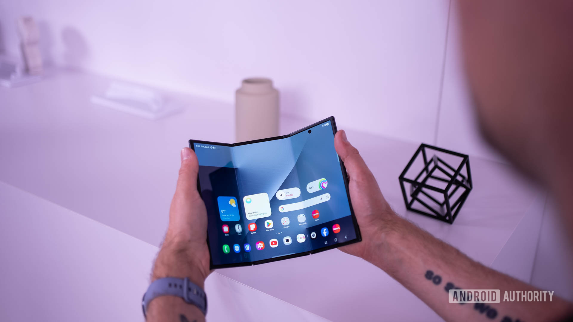 Samsung Galaxy Z TriFold at CES 2026 (4 of 6)