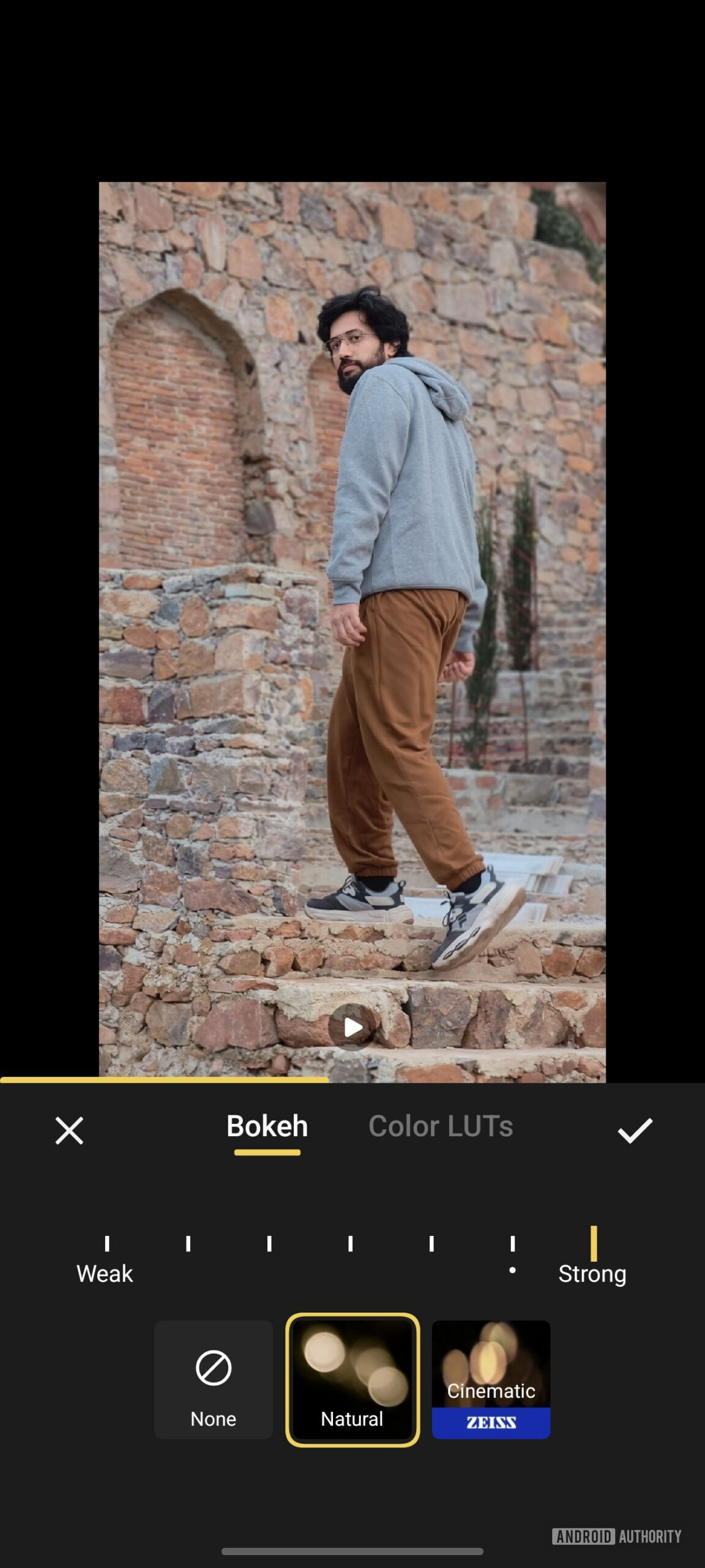 Vivo X300 Pro portrait video settings Screenshot 20260120 210929