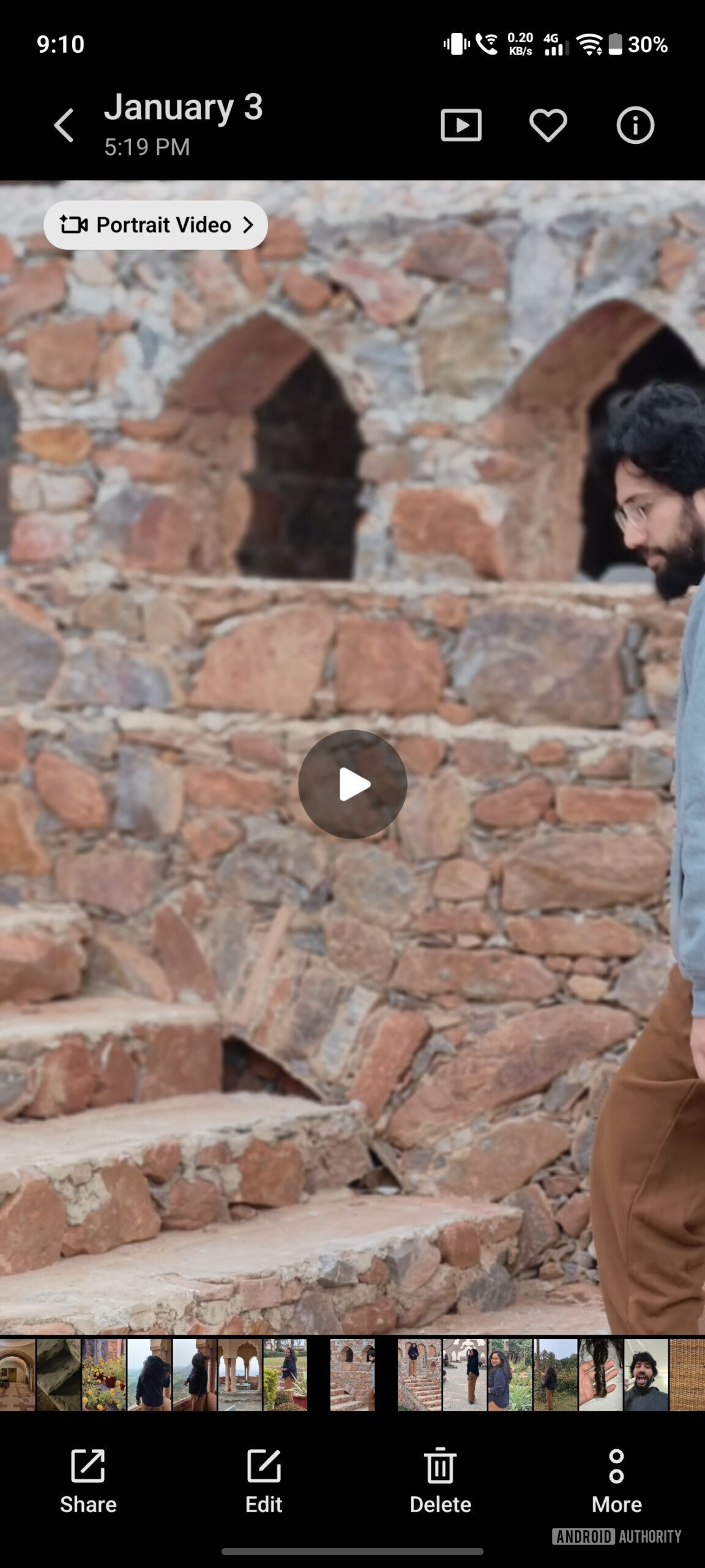 Vivo X300 Pro portrait video settings Screenshot 20260120 211008