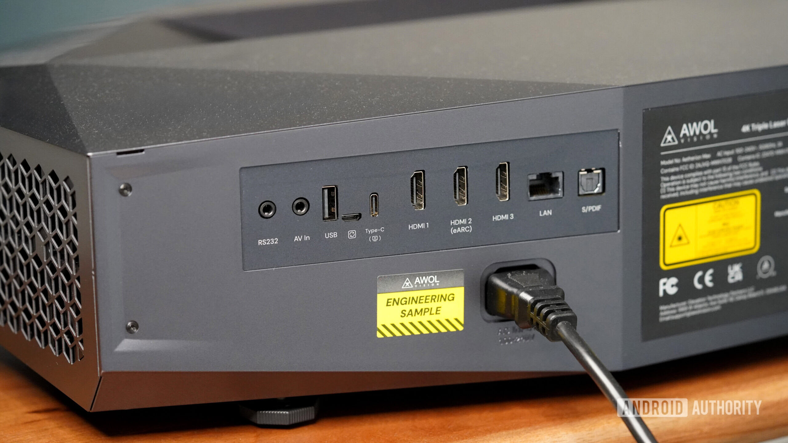 The AWOL Vision Aetherion Pro features robust options for connectivity.