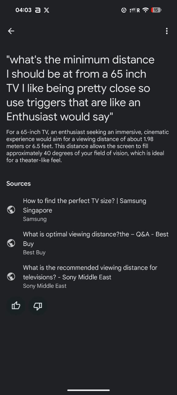 gemini for home complex question 2