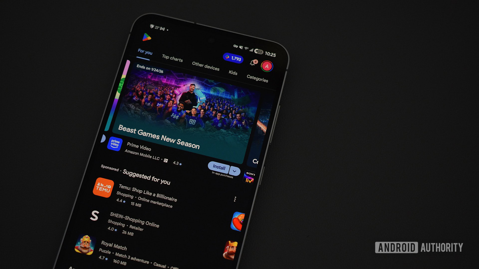 google play store apps home page 2