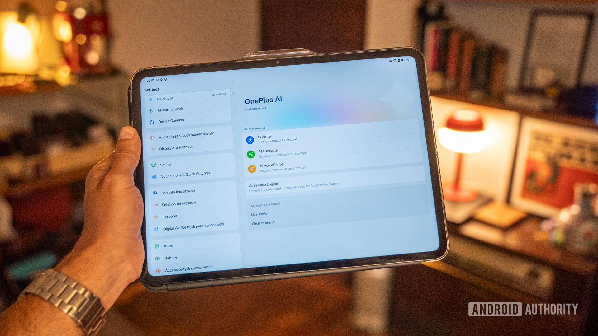 oneplus pad AI tools