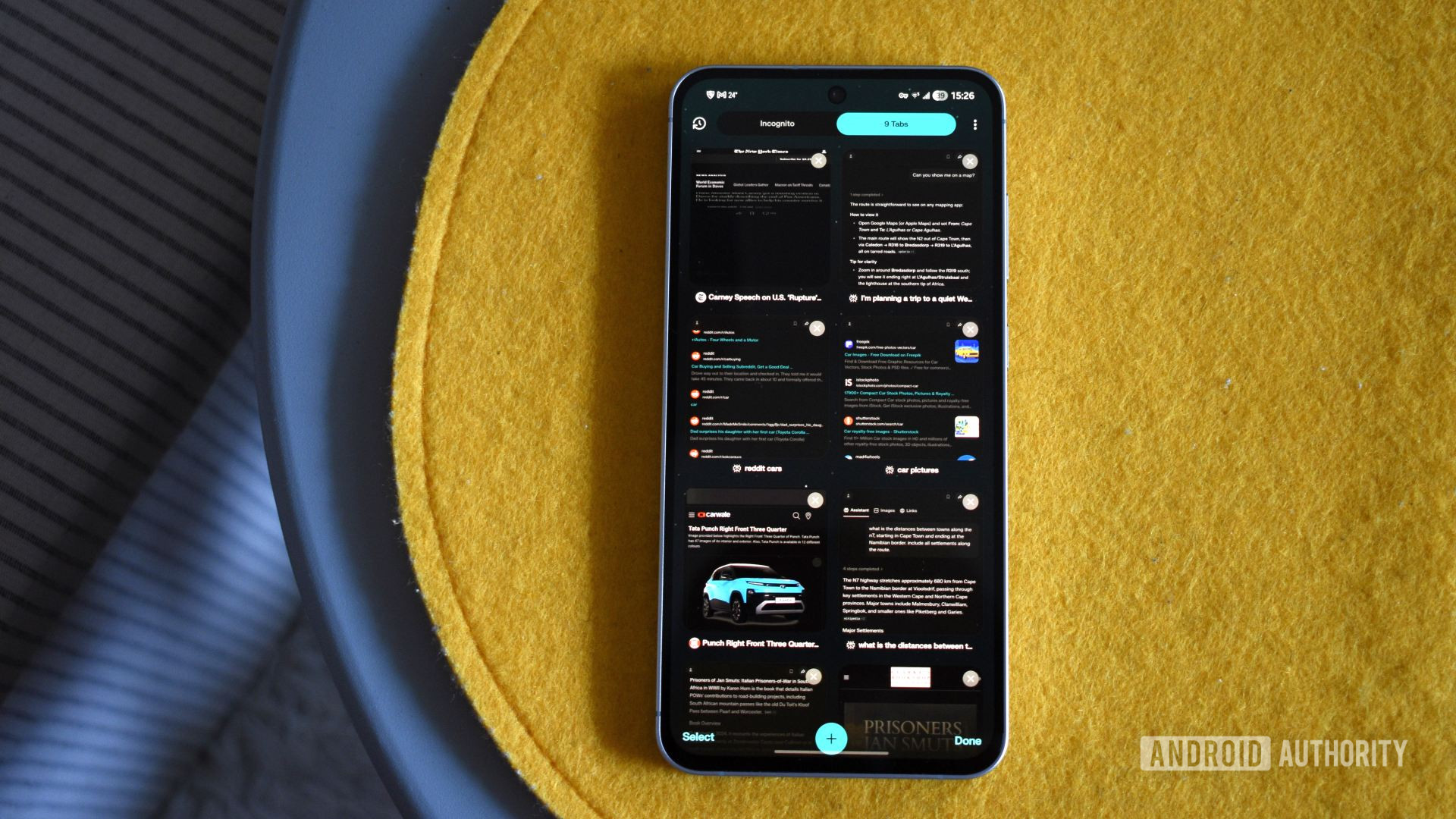 perplexity comet browser tabs 1