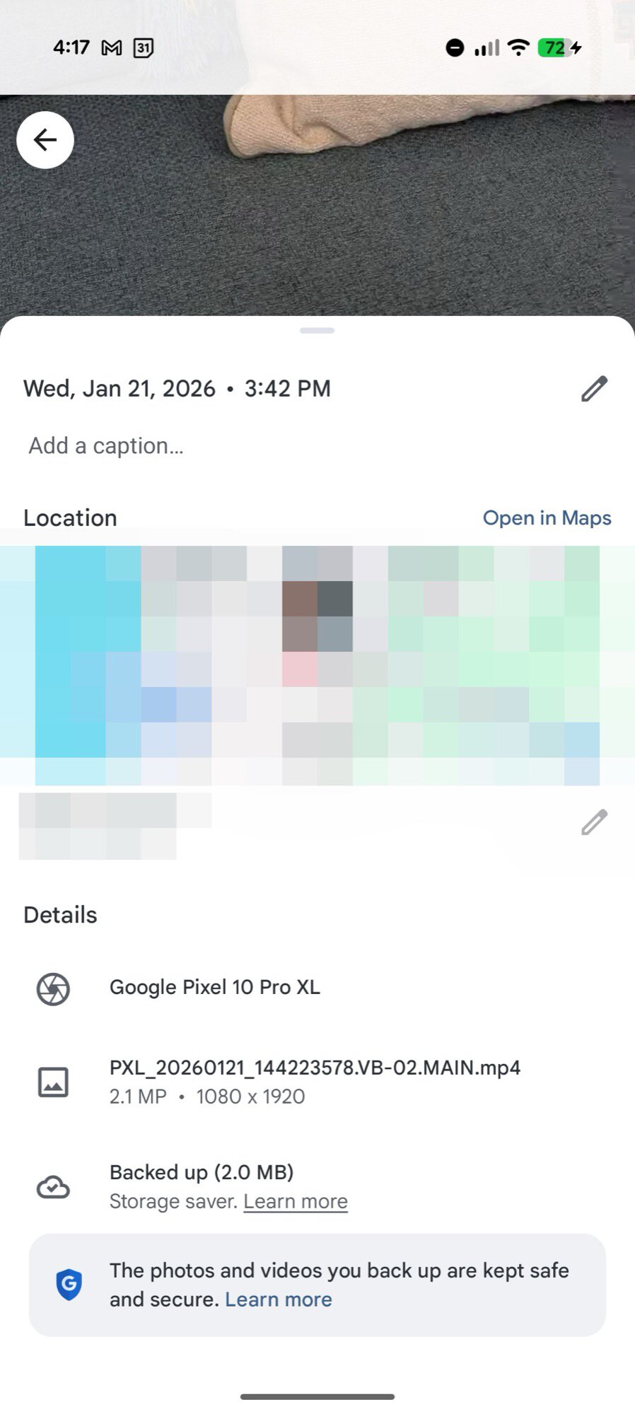 screenshot pixel photos app video boost 1080p processed