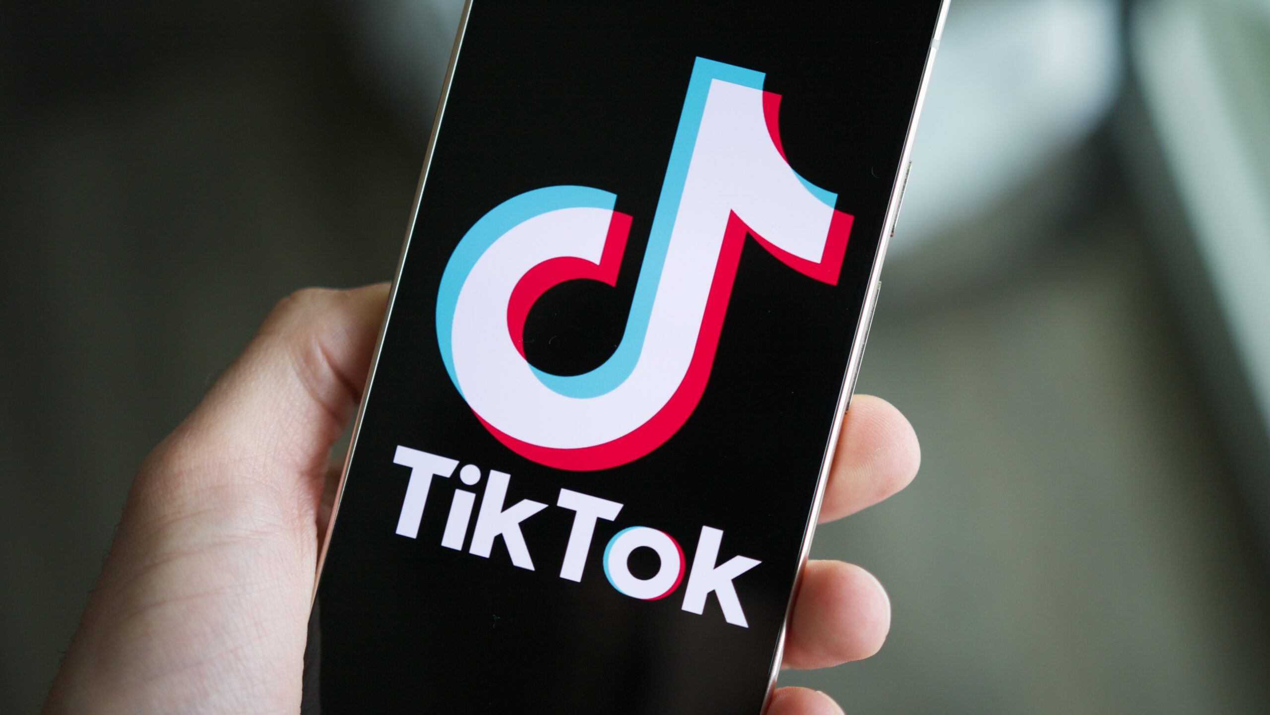 tiktok app logo hero jan 2026 3 The TikTok logo on an Android phone.