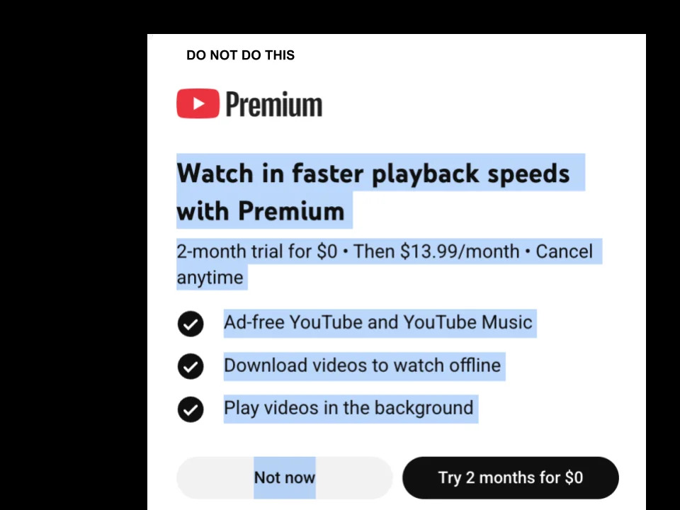 youtube and playback speeds