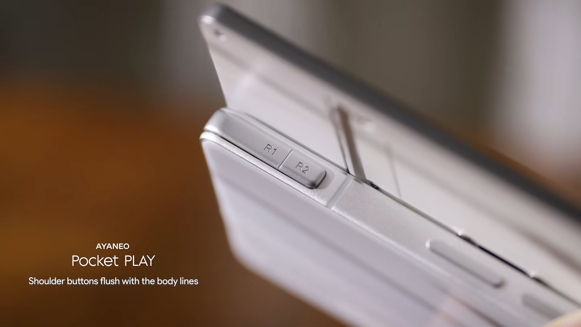 AYANEO Pocket PLAY shoulder buttons