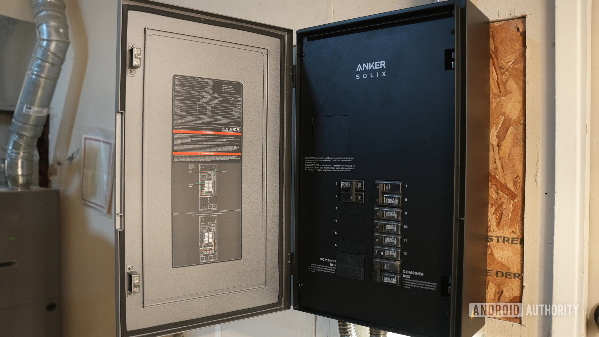 Anker SOLIX E10 Whole Home Backup System Power Dock circuits