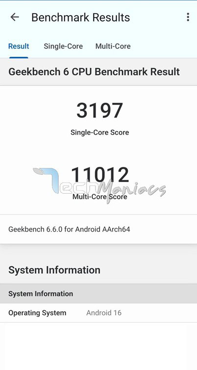 Eynos 2600 Benchmarks Galaxy S26