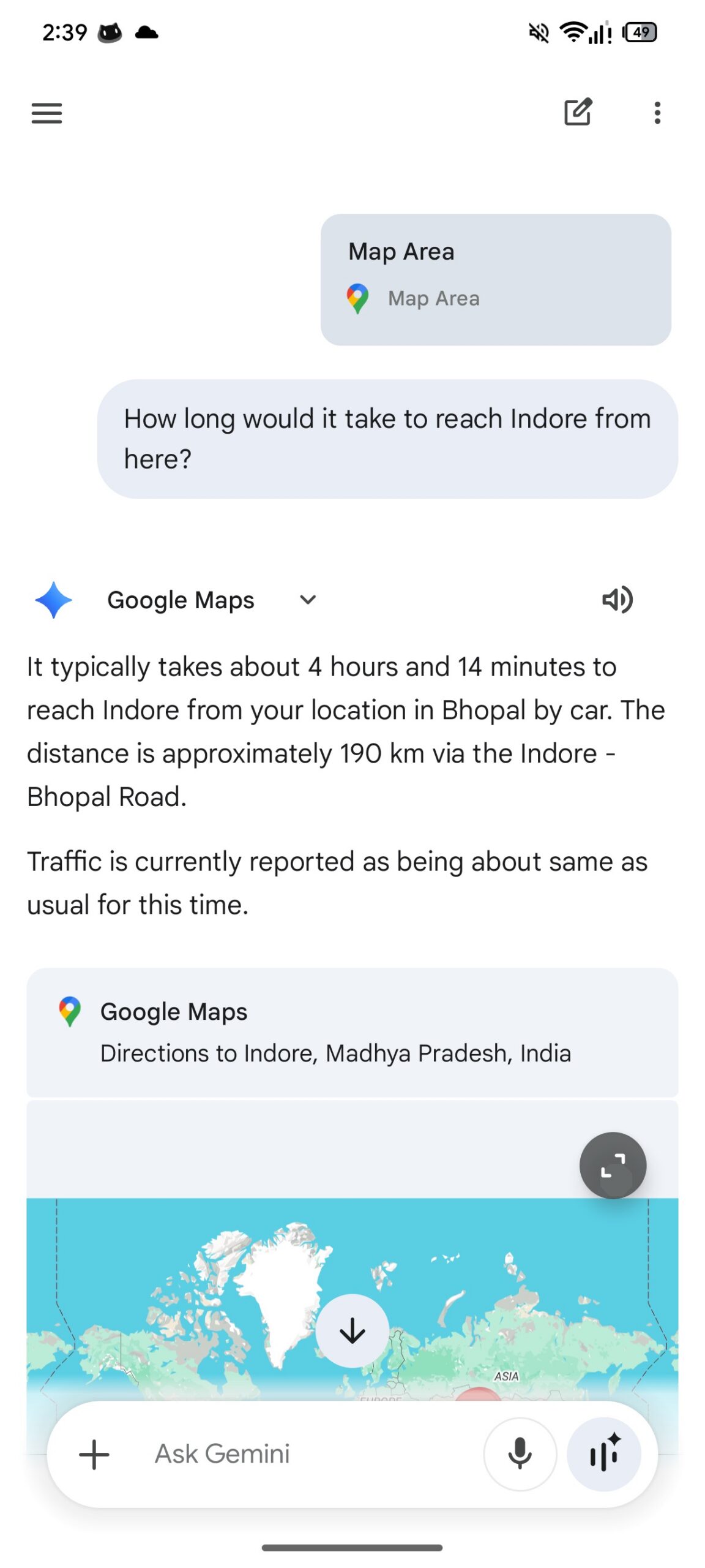 Gemini Google Maps Attachment Option 7
