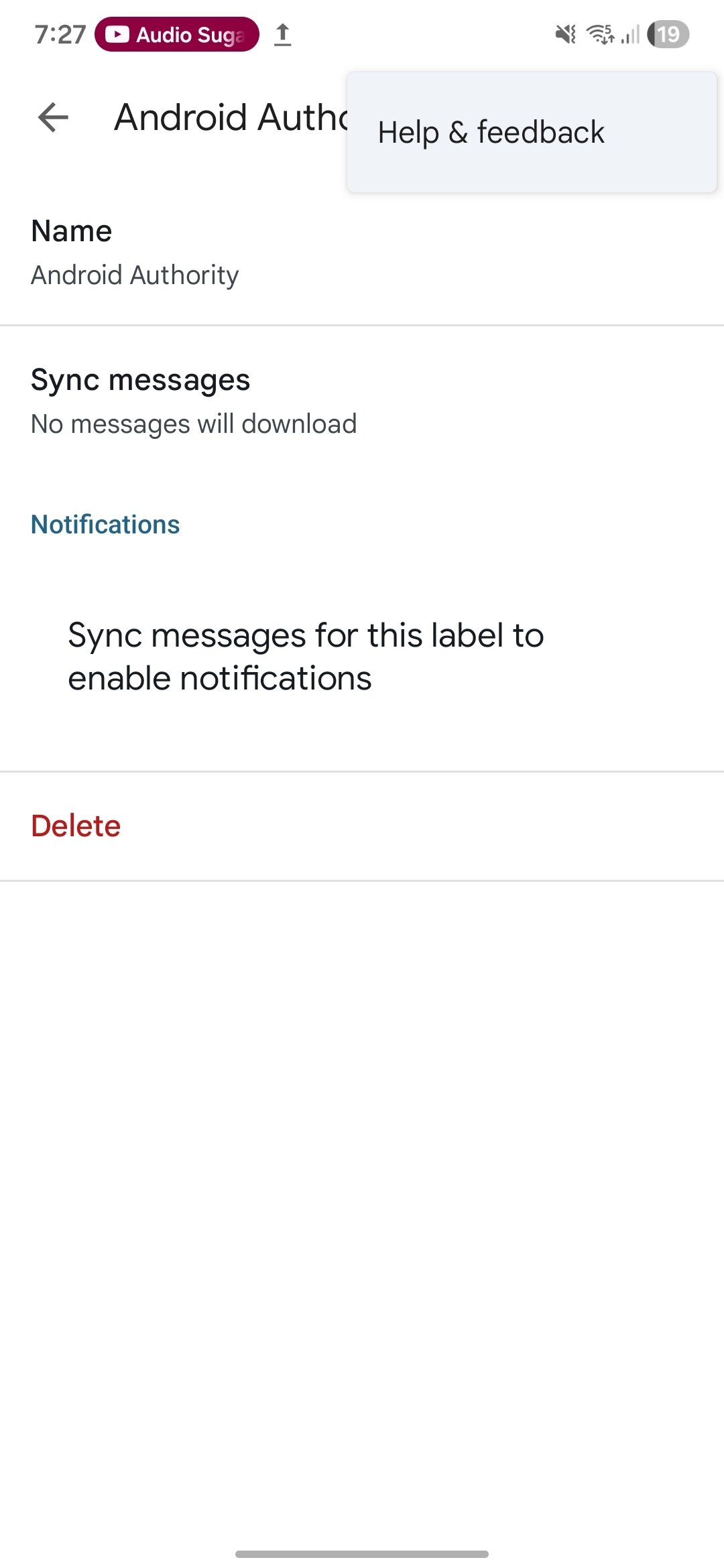Gmail Android labels Screenshot 20260210 192741 Gmail