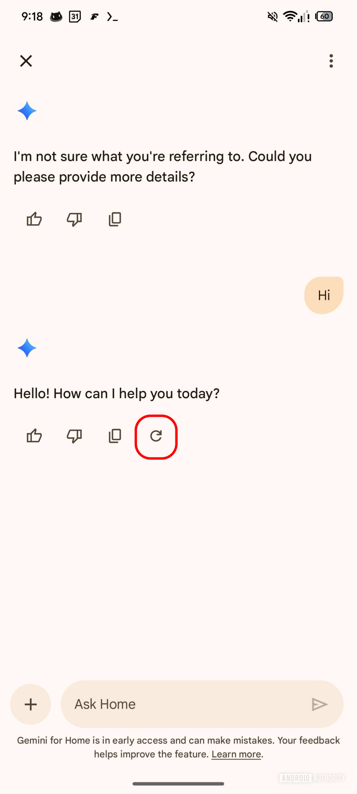 Google Home Ask Home Redo