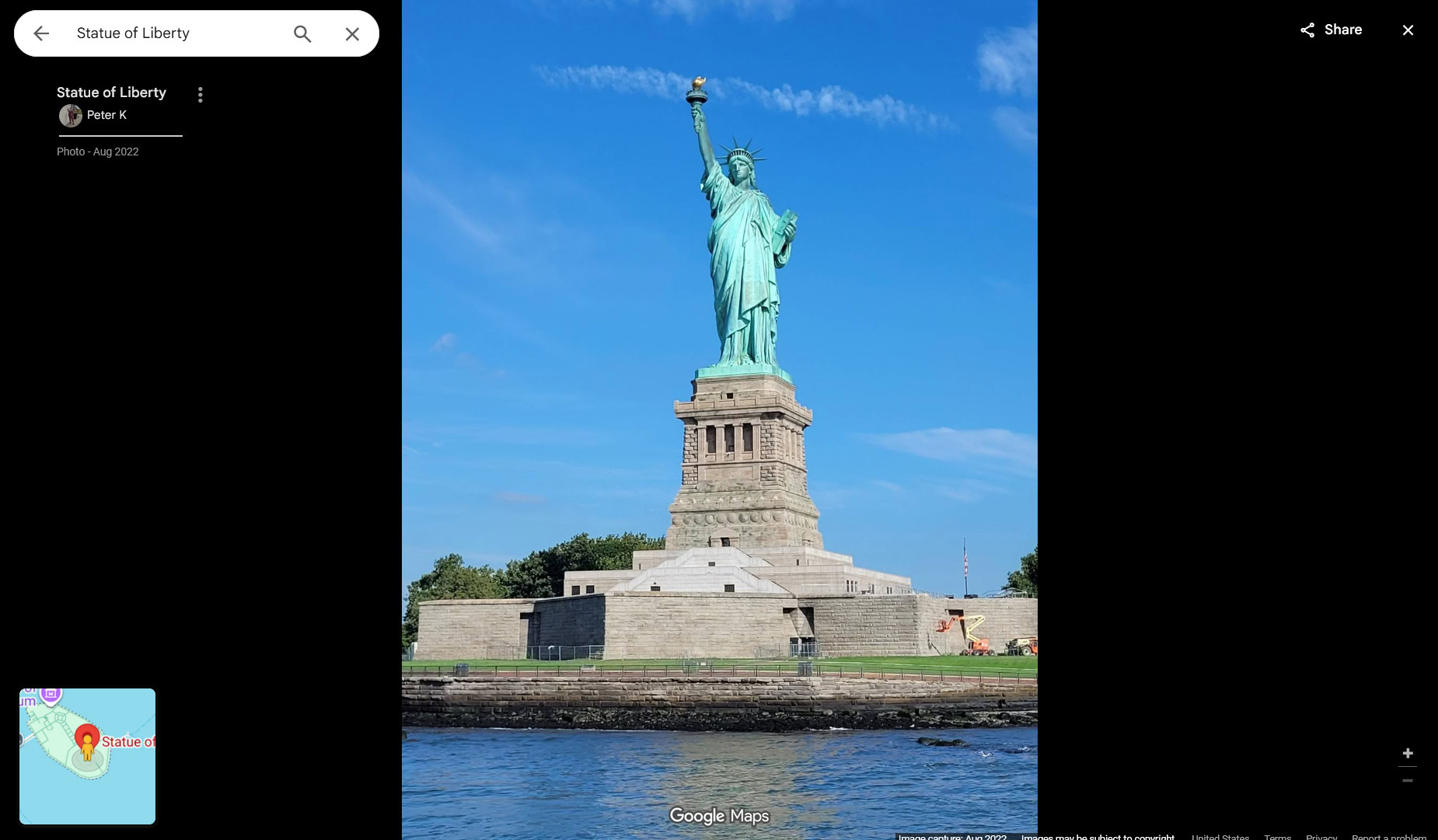 Google Maps places image