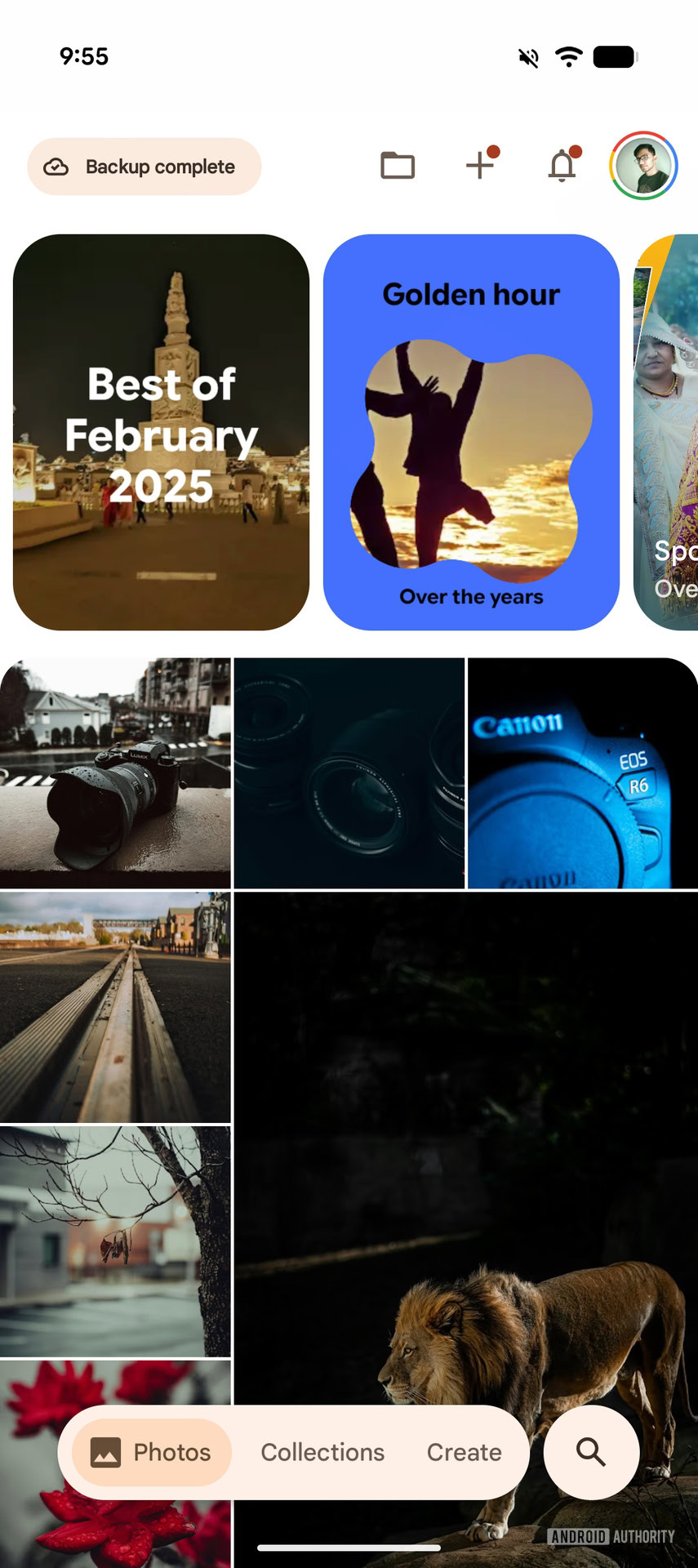 Google Photos New shortcut for On this device section