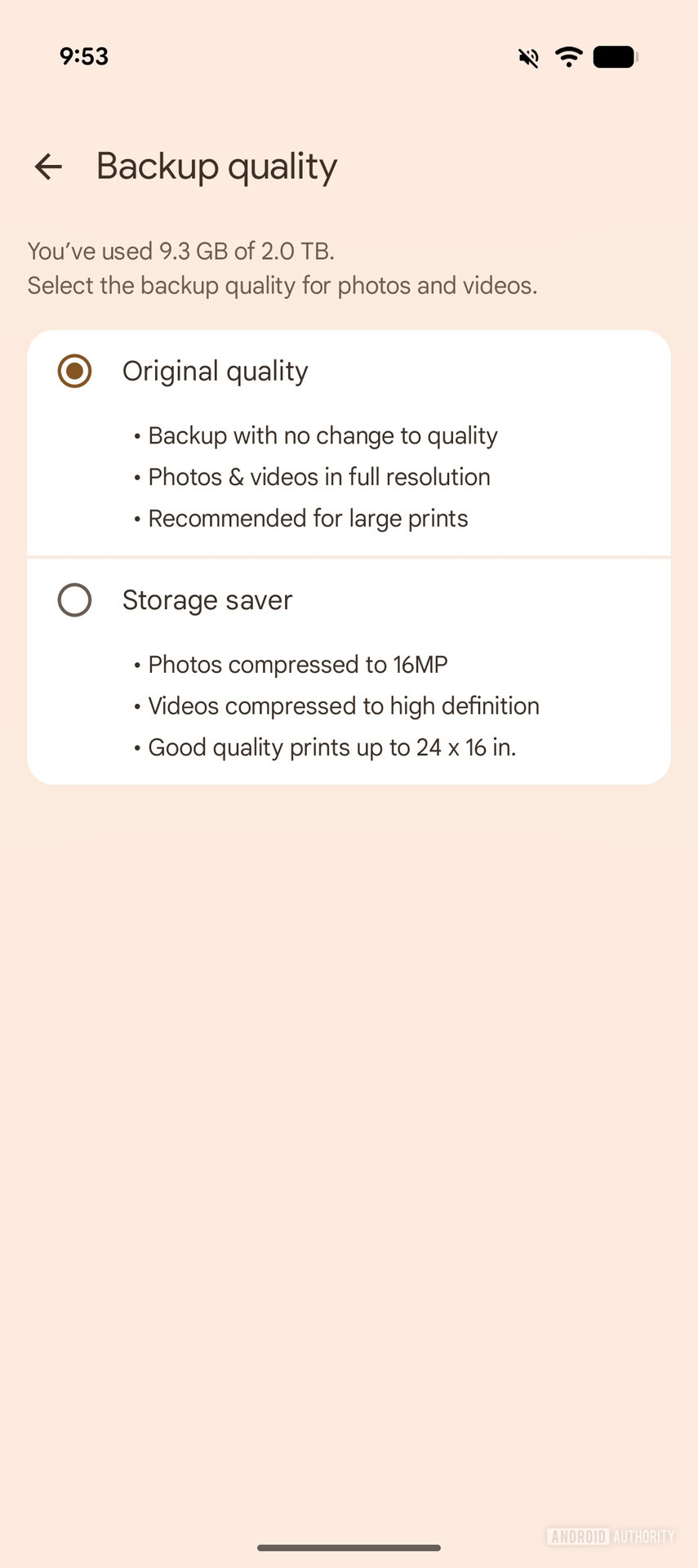 Google Photos Refreshed UI for Backup settings (1)