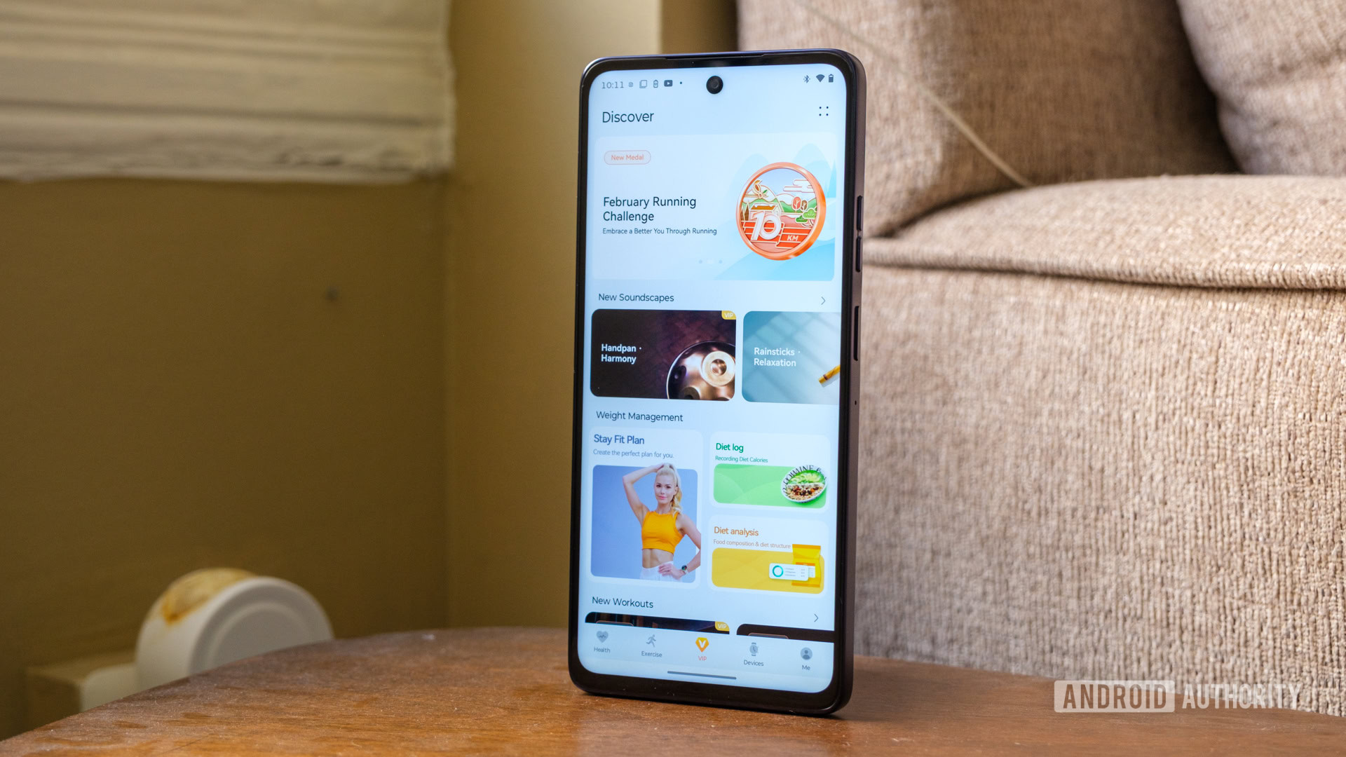 Huawei Watch GT Runner 2 discover page
