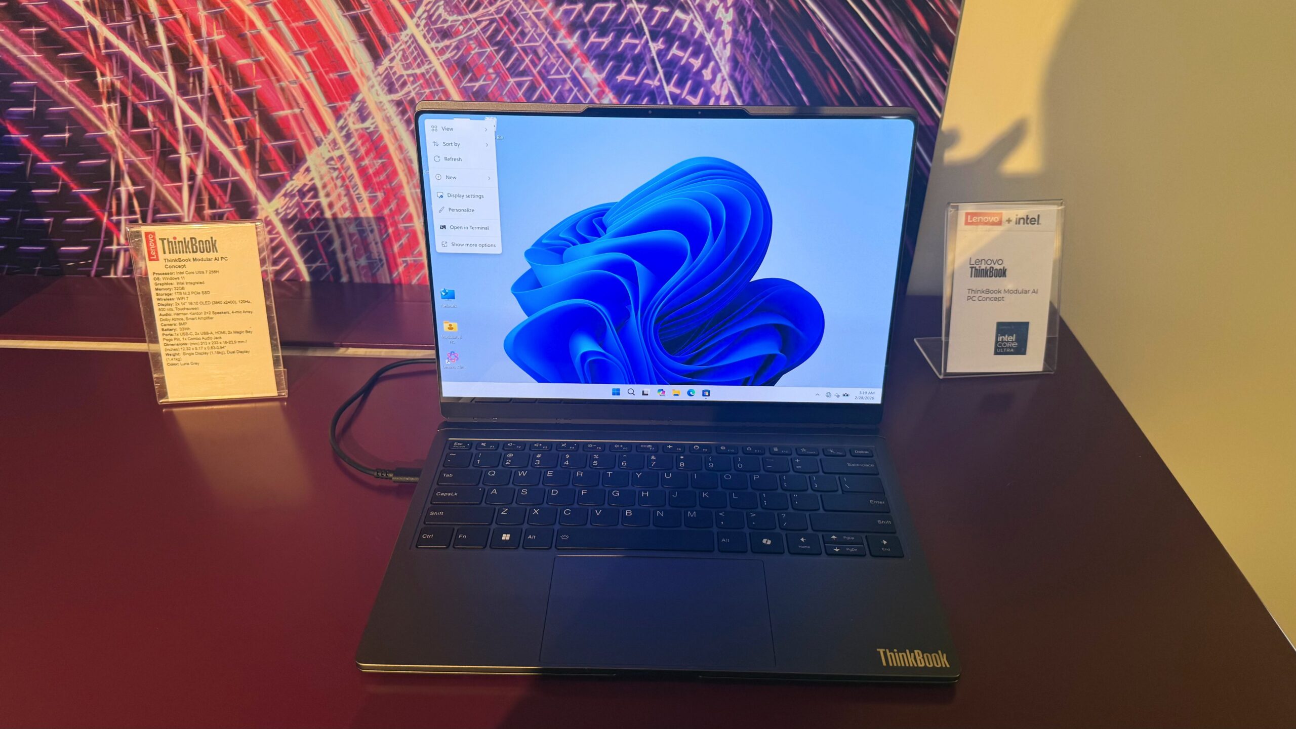 Lenovo ThinkBook Modular AI PC Concept 2