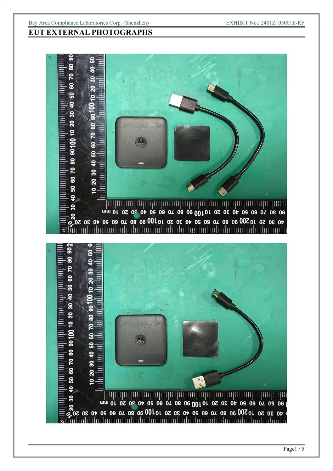 Motorola MA2 Android Auto dongle FCCIDLookup 1
