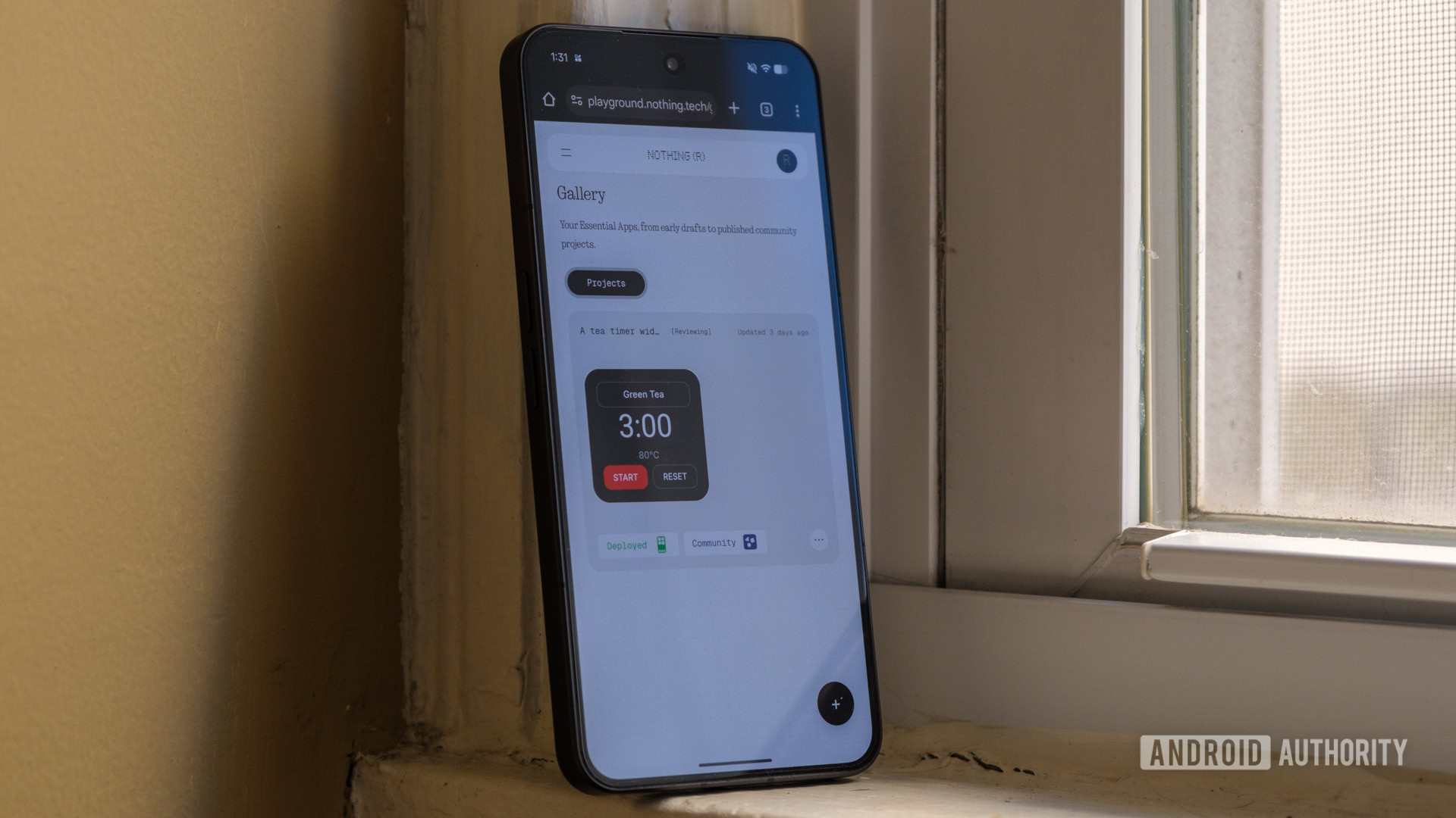 Nothing Essential App Builder gallery