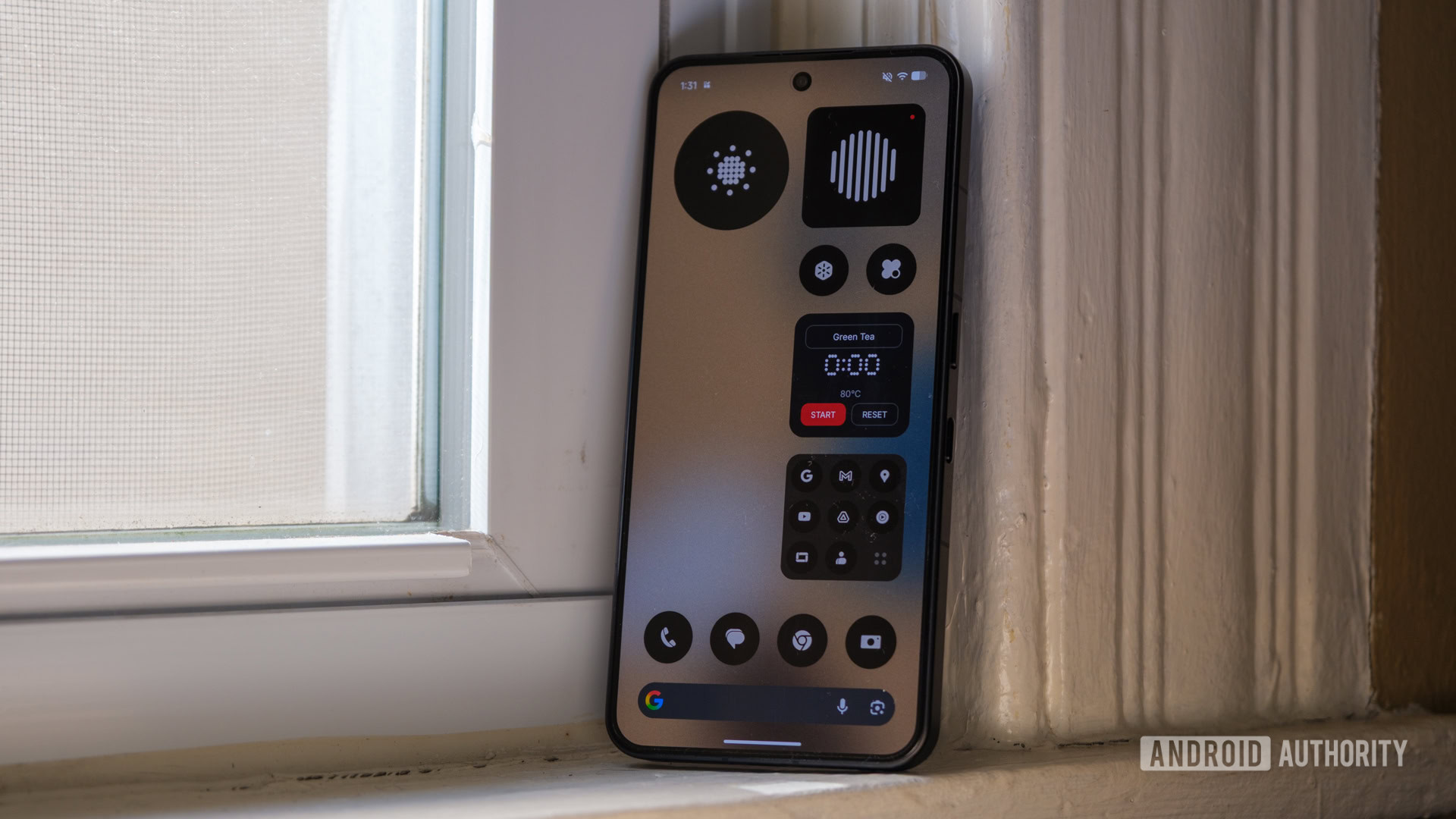 Nothing Essential App Builder home screen