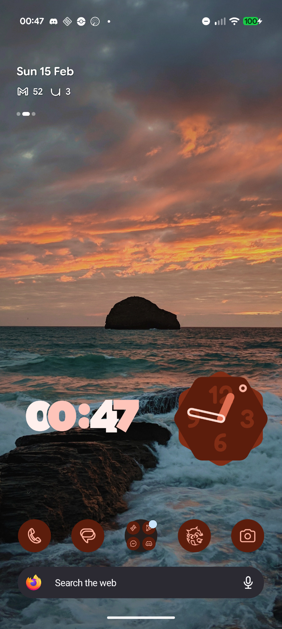 Pixel Launcher search widget New Search settings 5