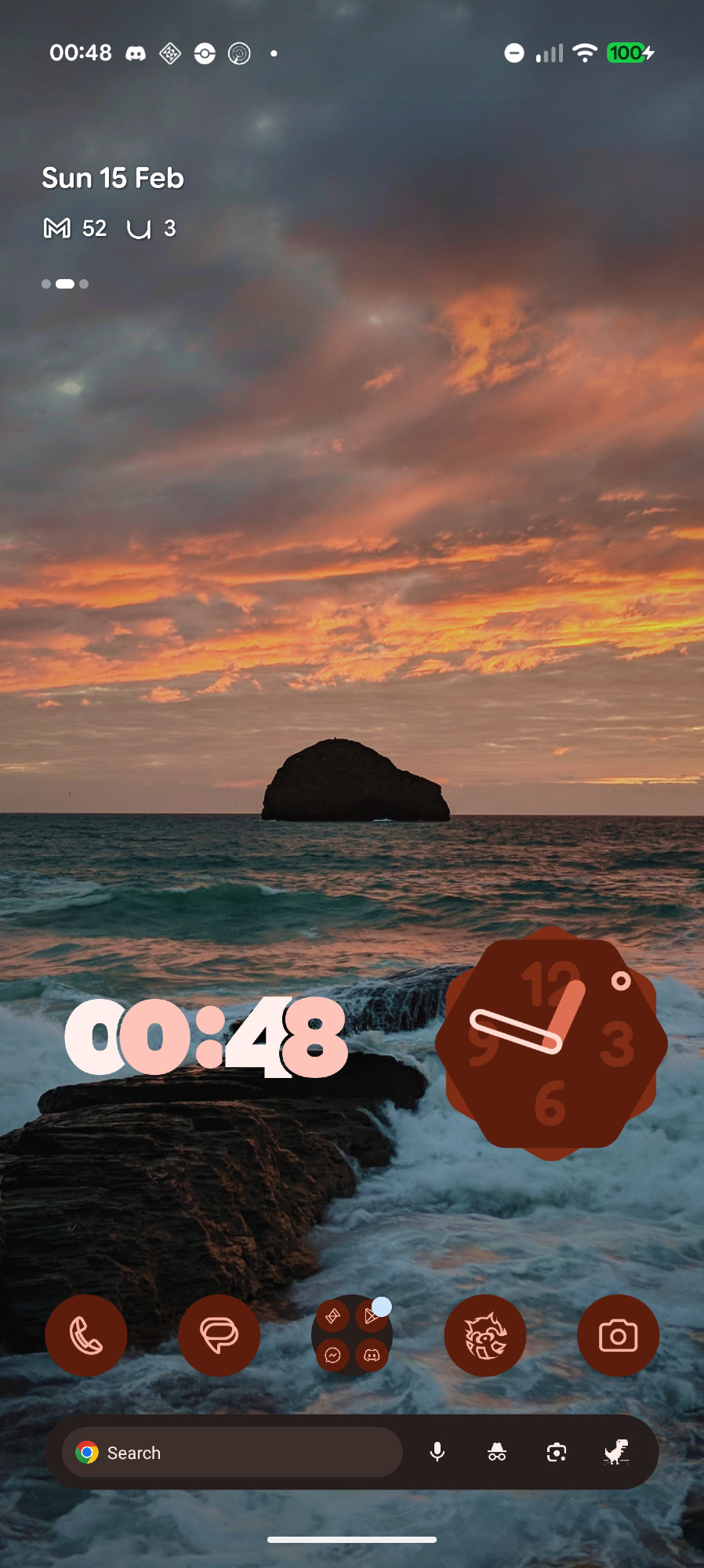 Pixel Launcher search widget New Search settings 6