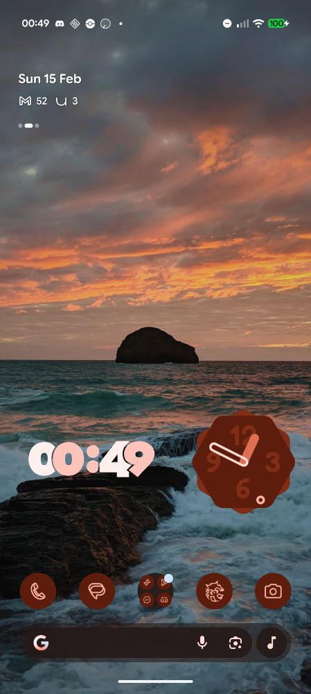 Pixel Launcher search widget New Search settings 7