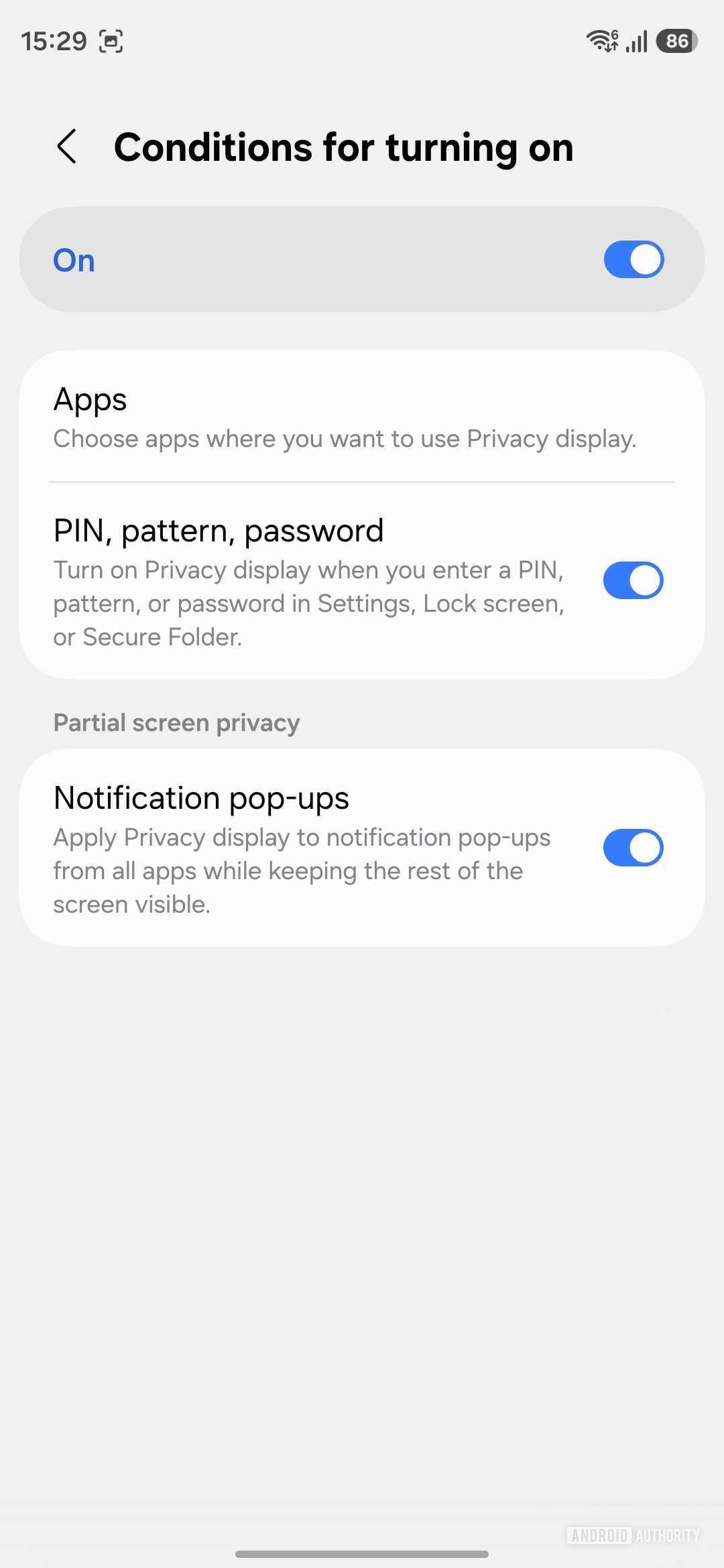Privacy display settings 2jpg