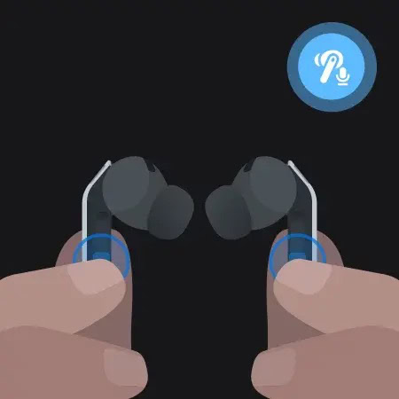 Leaked Samsung Galaxy Buds 4 Pro renders discovered in the One UI 9 firmware.