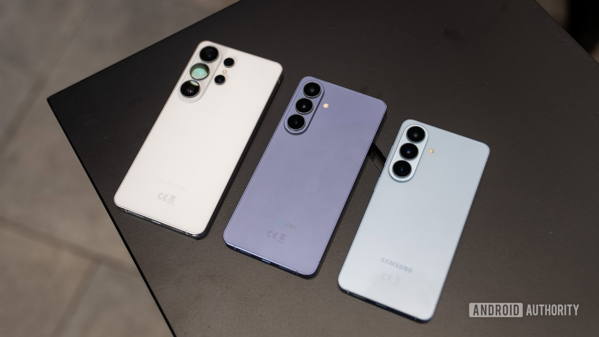 Samsung Galaxy S26 26 Plus & S26 Ultra side by side Samsung Galaxy S26 26 Plus & S26 Ultra side by side