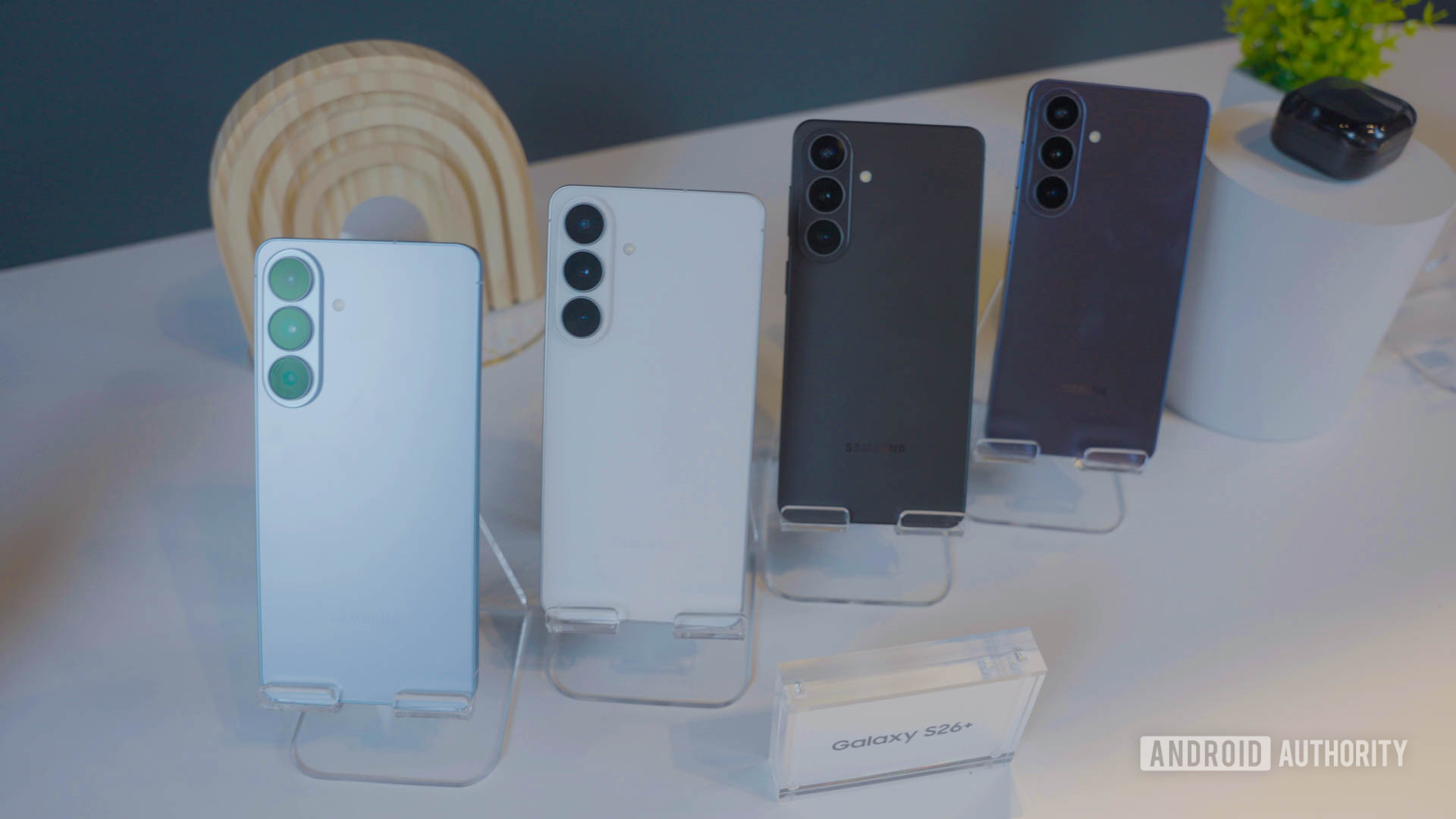 Samsung Galaxy S26 Plus all four colors