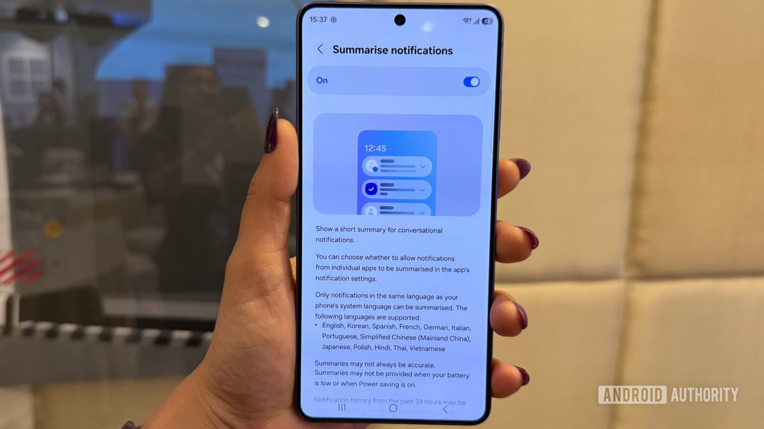 Galaxy S26 unlocks One UI 8.5's smartest notification feature yet