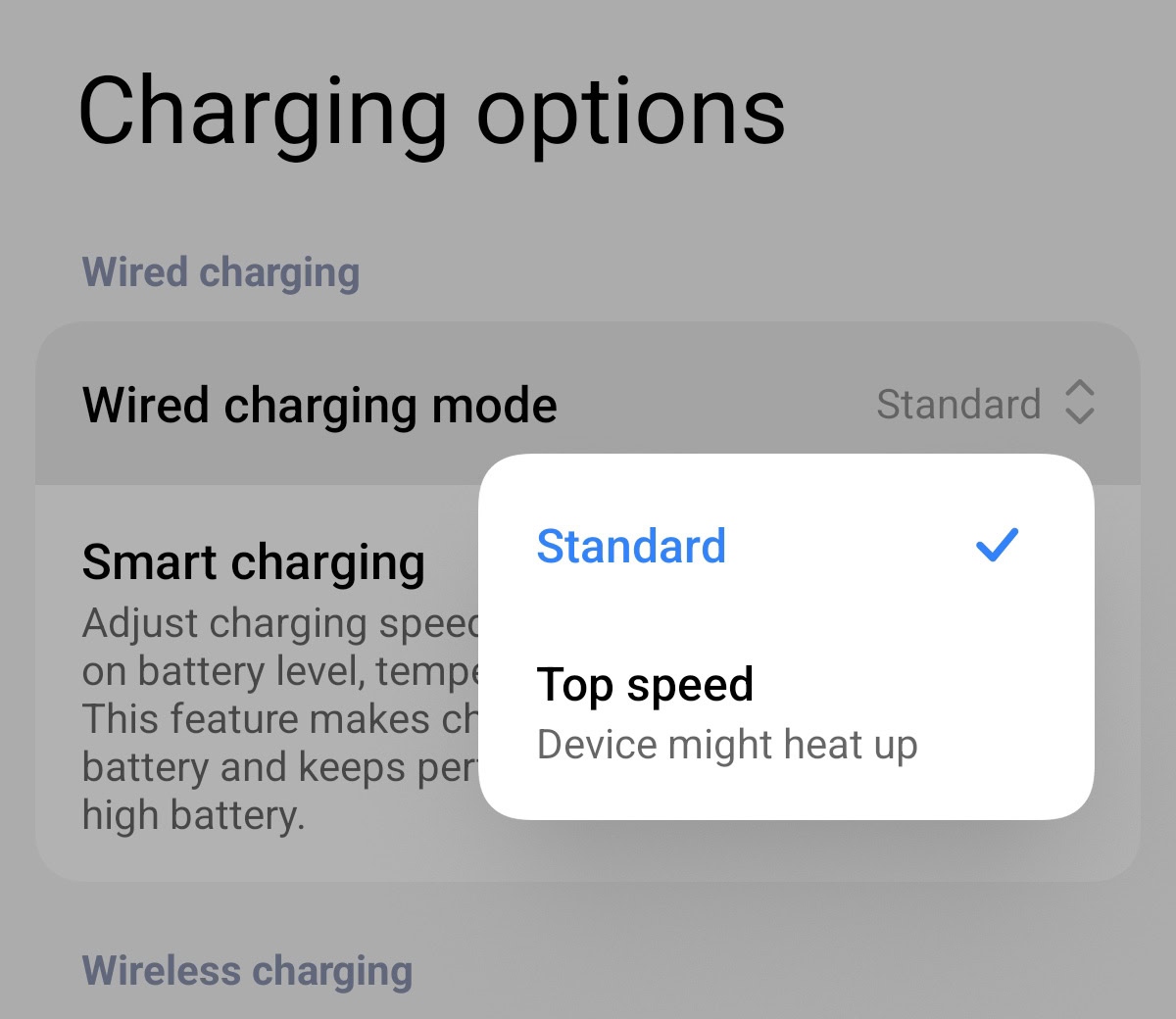 Xiaomi Charging Options