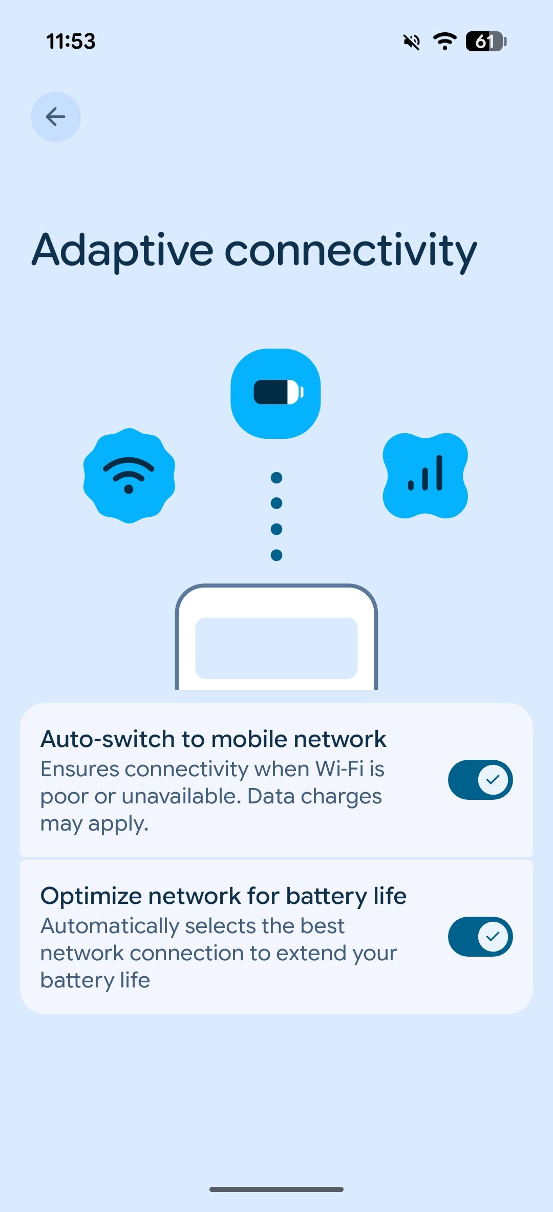 Adaptive Connectivity in Android 16 QPR3.