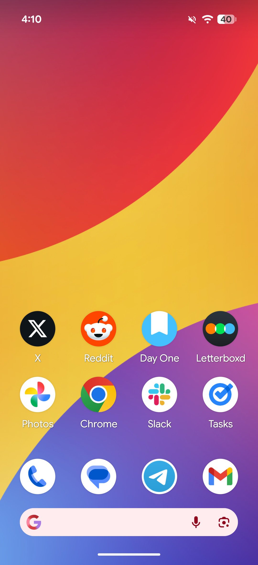 Removing At a Glance widget in Android 17.